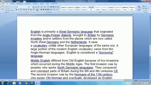How to Remove all Hyperlinks in Word Document in Shortcut смотреть онлайн