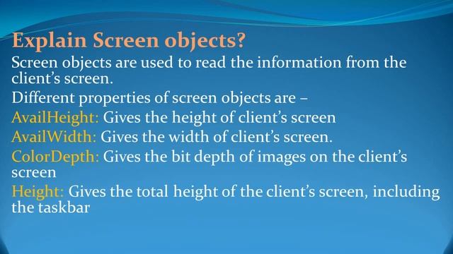 Javascript Interview Questions and Answers for freshers and experienced– Part 5 смотреть онлайн