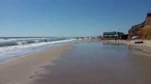 Курортный поселок Лебедевка в Одесской области