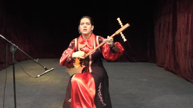 Хакасская песня "Читi хыс", сочинение - Анна Бурнакова, для хомыса. смотреть онлайн