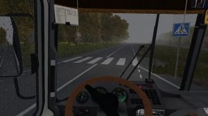 Вот и осень пришла.. 129 маршрут, 383 Паз, Чистогорск, Omsi 2