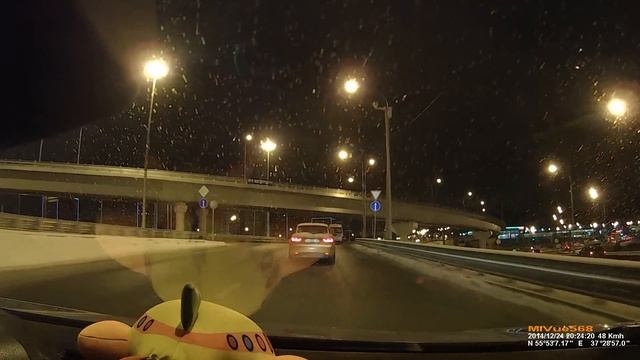 Заезд в Химки с улицы Дыбенко смотреть онлайн