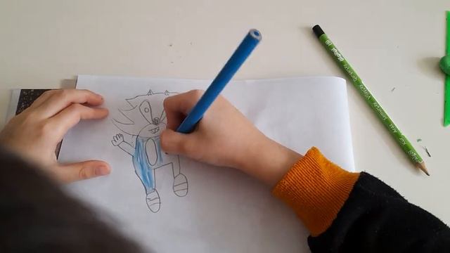 как просто нарисовать соника ехе. смотреть онлайн