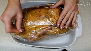 Запеченная утка с картофелем в духовке
