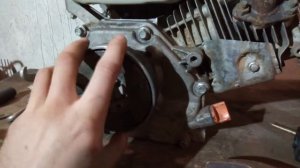 Как Я сделал центробежное сцепления на подшибеике на двс 6.5 на .