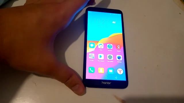 обзор телефона  Honor 7A  модель DUA-L22