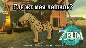 Где же моя лошадь. The Legend of Zelda Tears of the Kingdom. Spotting Spot. Nintendo Switch
