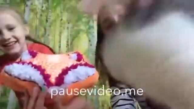 Открываем подушку лисичку !!! смотреть онлайн