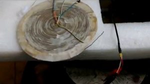 Катушка Теслы + катушка Мишина. Подсос катушки