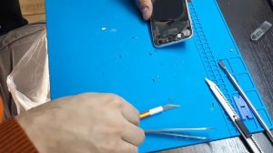 Замена крышки iPhone 8 с помощью лазерного маркера | iPhone 8 back glass replace fiber marker