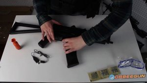 Автомат Orbeegun AK74U JM12 - огненная пушка! Стреляет Орбиз!