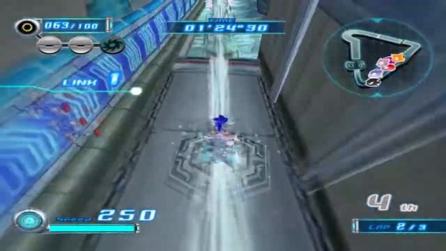 Sonic Riders Zero Gravity / Aquatic Capital Gameplay смотреть онлайн