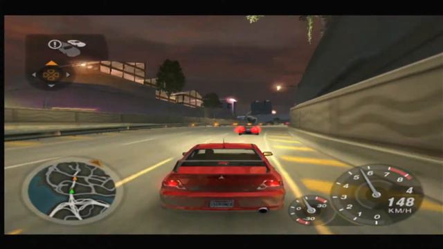 NFS Underground 2 | LANCER EVOLUTION VIII | Free Run | 100% Original | Câmbio Manual! (PS3 1080p)