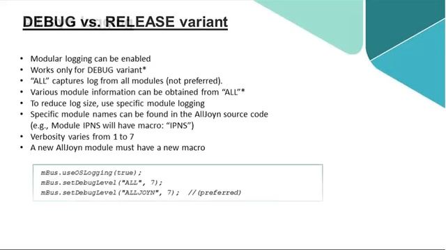 AllSeen Alliance Tutorial: Debugging and Testing AllJoyn смотреть онлайн