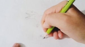 Как нарисовать тиранозавра