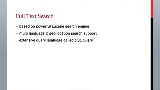 Full Text Search with ElasticSearch