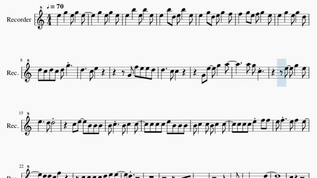 SUPER EASY Recorder Sheet Music: How to play Astronaut by Jin смотреть онлайн
