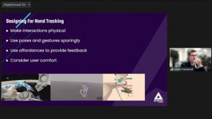 ATPeak AR Talk Series - Open technologies to get hands-on with Ultraleap hand tracking