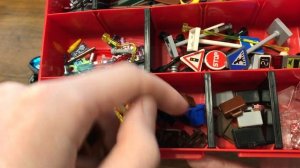 МОИ РЕДКИЕ LEGO ДЕТАЛИ | Отсортировал необычные Лего детальки