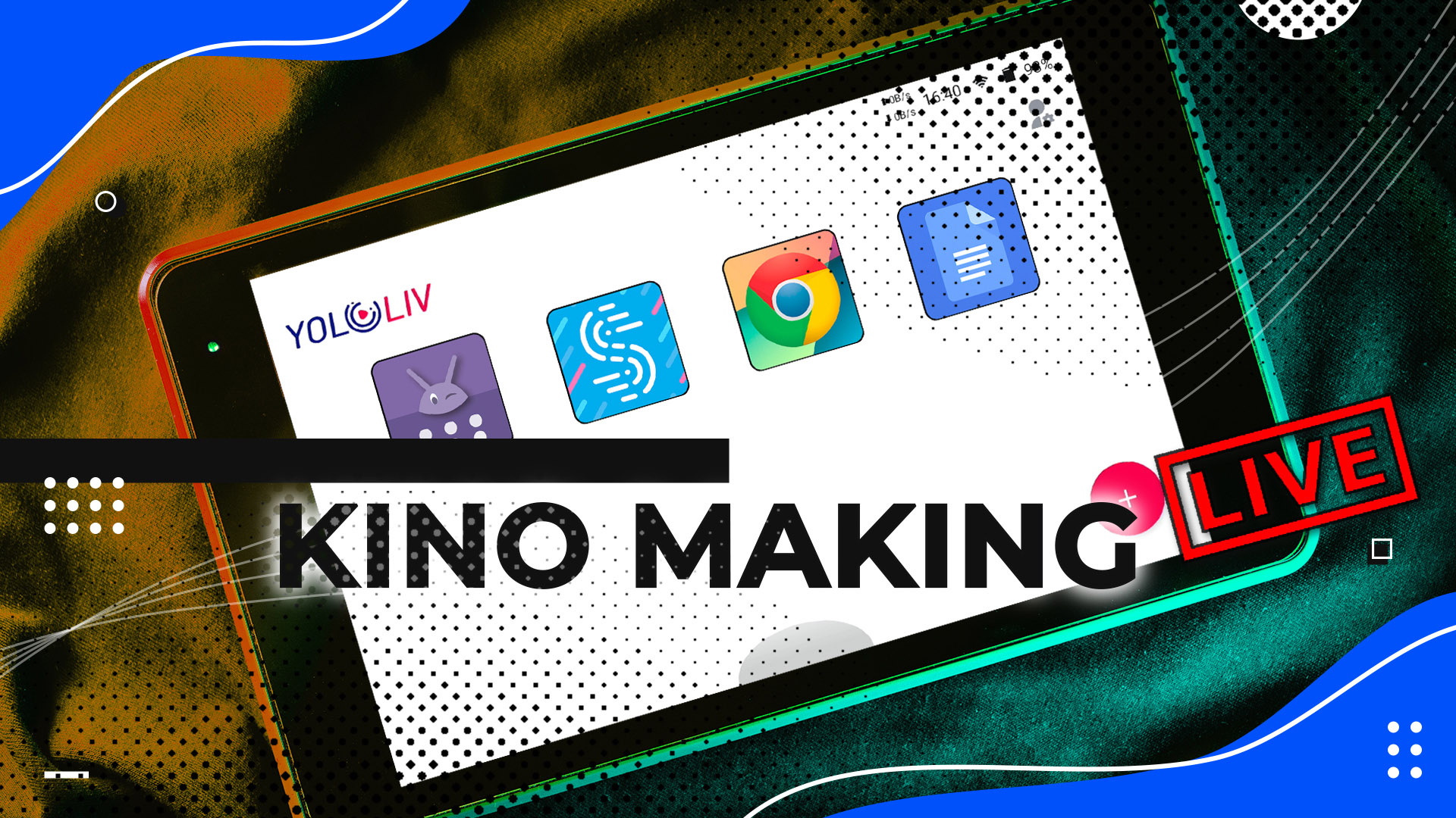 KiNo Making LIVE #06? | Установка мобильных приложений на YoloBox | Надежный стрим со SpeediFy