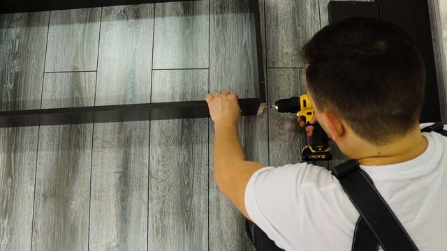 Сборка односпальной кровати Марс с ящиками
