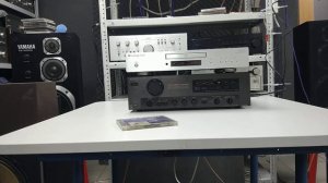 SONY TA-F555es за рубль поёт на 2 рубля + Cambridge Audio Azur 650C + Technics SB-7000 связка зачёт
