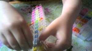 плетение из резинок мороженое на станке