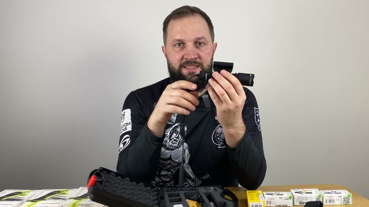 ОРУЖЕЙНЫЙ ФОНАРЬ DOBERMANN XP-L HI С КОМПЛЕКТОМ HUNTING KIT ARMYTEK. 02794 смотреть онлайн