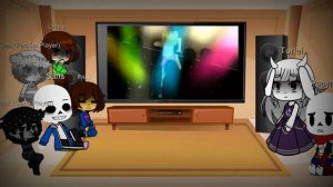 Undertale Reacts to Just Sleep, Just Dream (Nightmare) | GCRV | Fnaf |