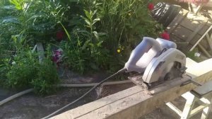 ДИСКОВАЯ ПИЛА ДП185/1500 проверка на продольный распил