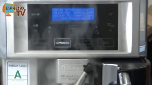 DeLonghi PrimaDonna Avant EX2 - Programmierung 1