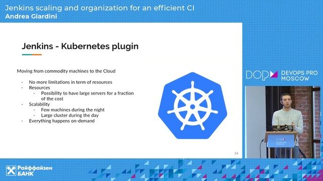 DAY 1 - Масштабирование Jenkins (EN) - Андрэ Джардини смотреть онлайн