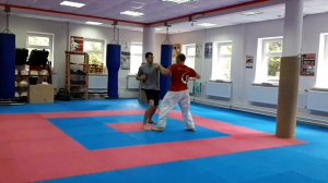 Goju Ryu, Sepai kata. 3st Bunkai. Variation.