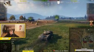 АКТЕР ПОДЖИГАЕТ ПРОТИВНИКОВ ФУГАСАМИ НА Sheridan В World of Tanks
