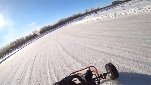 Картинг. Северодвинск. Зима 2020. смотреть онлайн