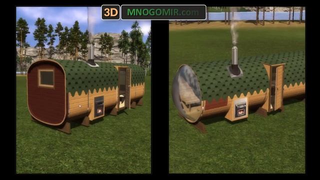 Комплект модулей для бань. 3D Конфигуратор #модульныйдом  #баняподключ #модульнаябаня #геймификация