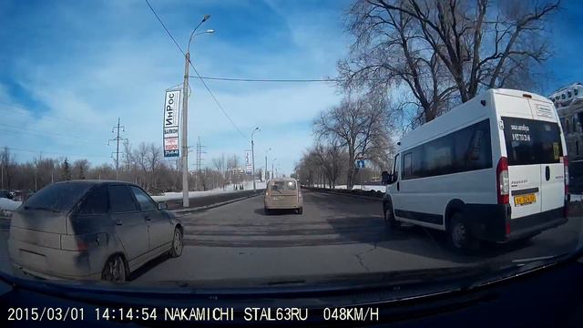 Видеорегистратор Nakamichi NV-75 - дневная съёмка смотреть онлайн