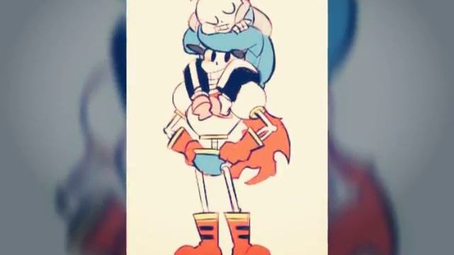 (Андертеил Слаид шоу)Фриск и братья скелеты смотреть онлайн