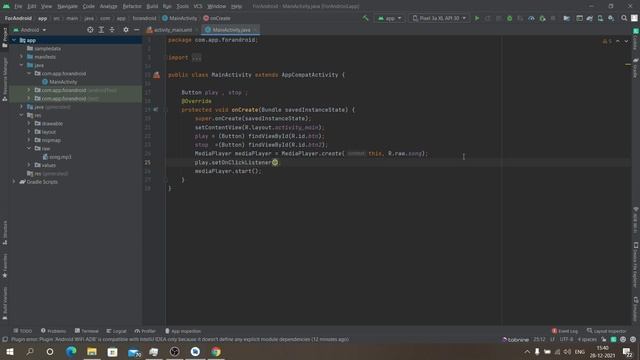 Android MediaPlayer use in app . play audio - Blockcode смотреть онлайн