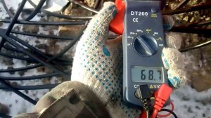 Прогорев бетона кабелем ПНСВ 1,2