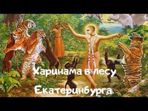 Харинама в лесу