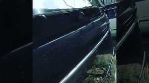 Ниссан атлас/Nissan Atlas. Сделал накладку из нержавейки над решеткой фар.