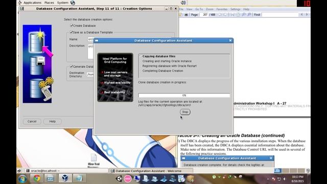 Installing Oracle11gaw1 Virtual Box on Windows 7 смотреть онлайн