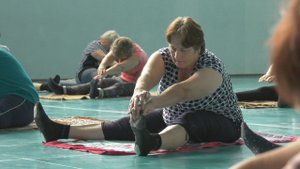 Спортивные занятия для пенсионеров