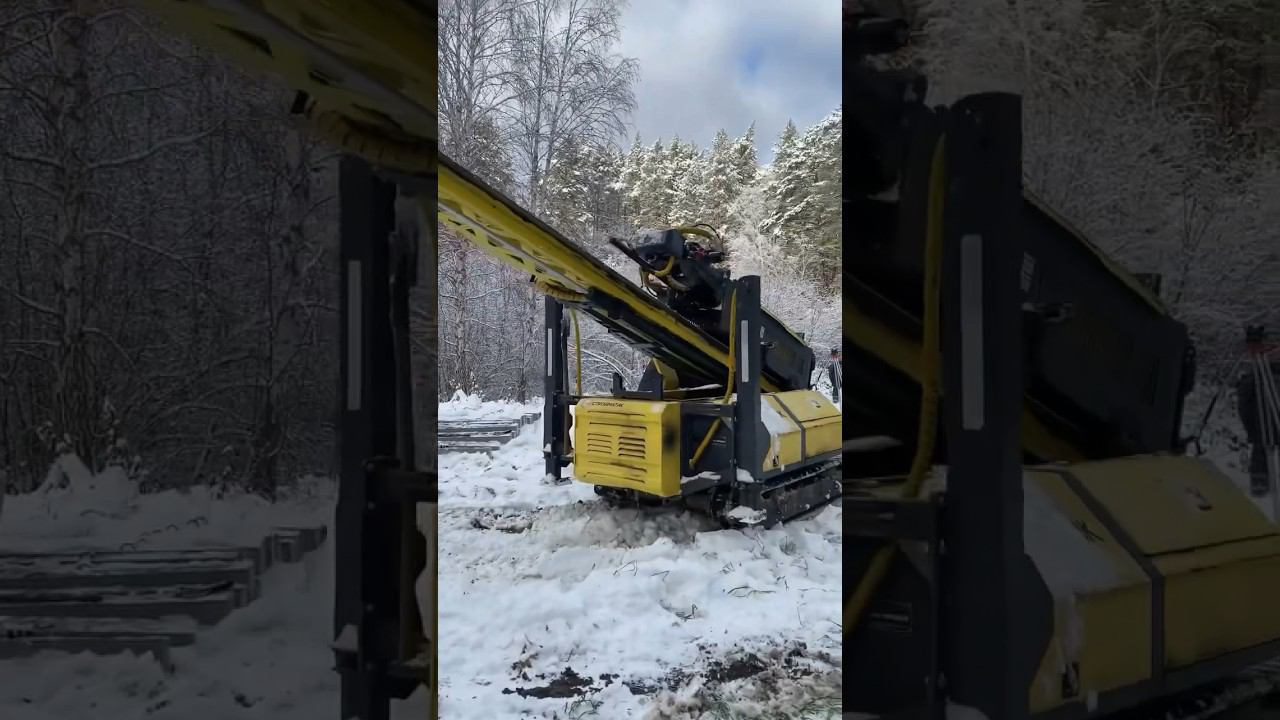 Монтаж свайного фундамента по технологии Стройматик: все этапы строительства смотреть онлайн