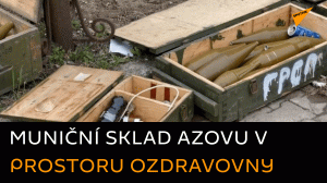 Neonacisté pluku Azov rozmístili muniční sklad v prostoru ozdravovny Jalta