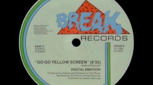 DIGITAL EMOTION - GO GO YELLOW SCREEN (ELECTRIFY REMIX RE-EDIT) (℗1983 / ©2002 / ©2014)