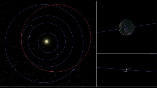 'Starman' Crosses the Orbit of Mars смотреть онлайн