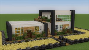 Майнкрафт - Как построить современную ферму. Minecraft
