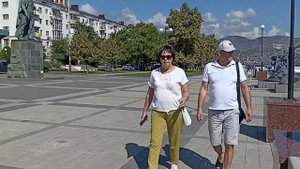 Новороссийск//набережная адмирала Серебрякова// переезд на юг